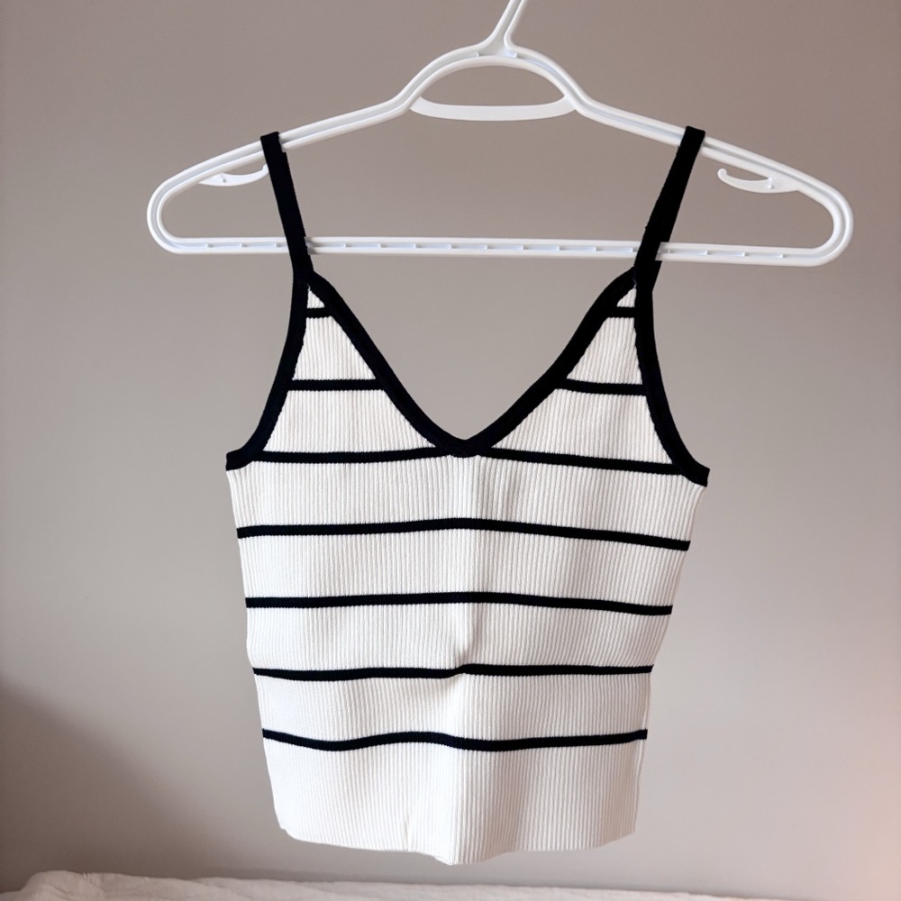 Striped Knit Top